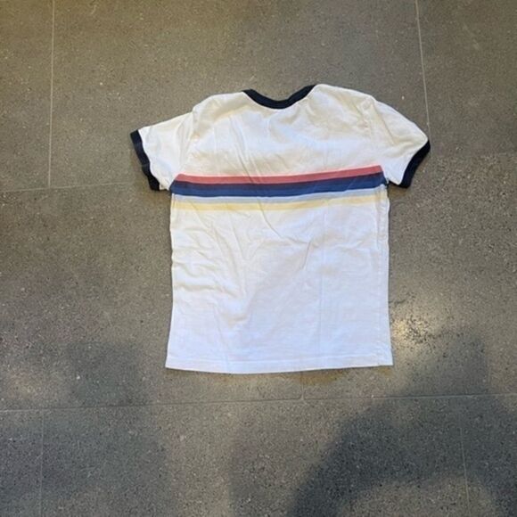 J.galt Brandy Melville Rainbow Design T-Shirt​​​​ - Picture 2 of 5